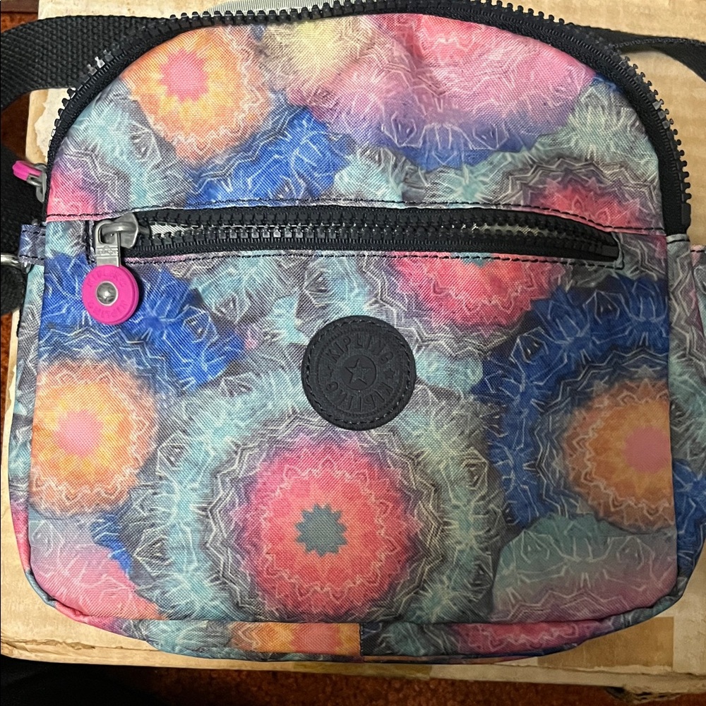 Kipling Colorful Patterned Crossbody Bag